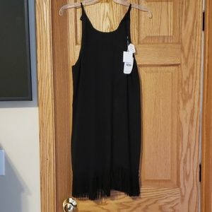 Black Fringe Dress
